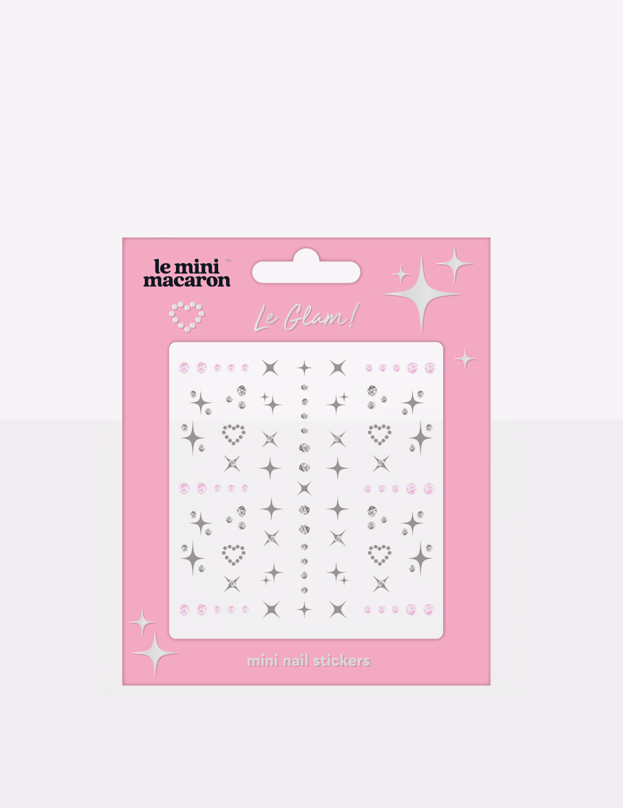 Mini Nail Stickers, Le Glam (9495344054621)